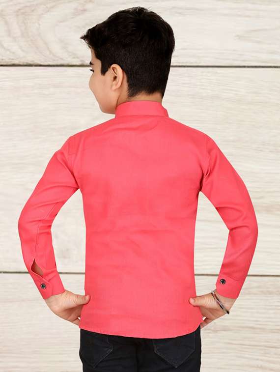 boys printed long sleeve casual shirt - 21855024 -  Standard Image - 1