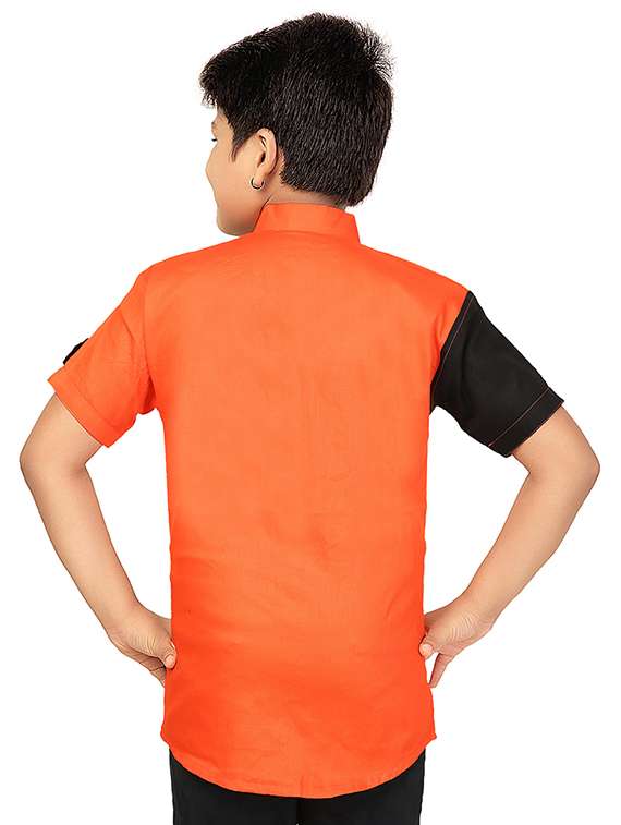 boys printed short sleeve casual shirt - 21855061 -  Standard Image - 1