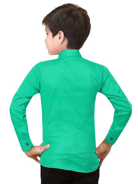 boys printed long sleeve casual shirt - 21855067 -  Standard Image - 1