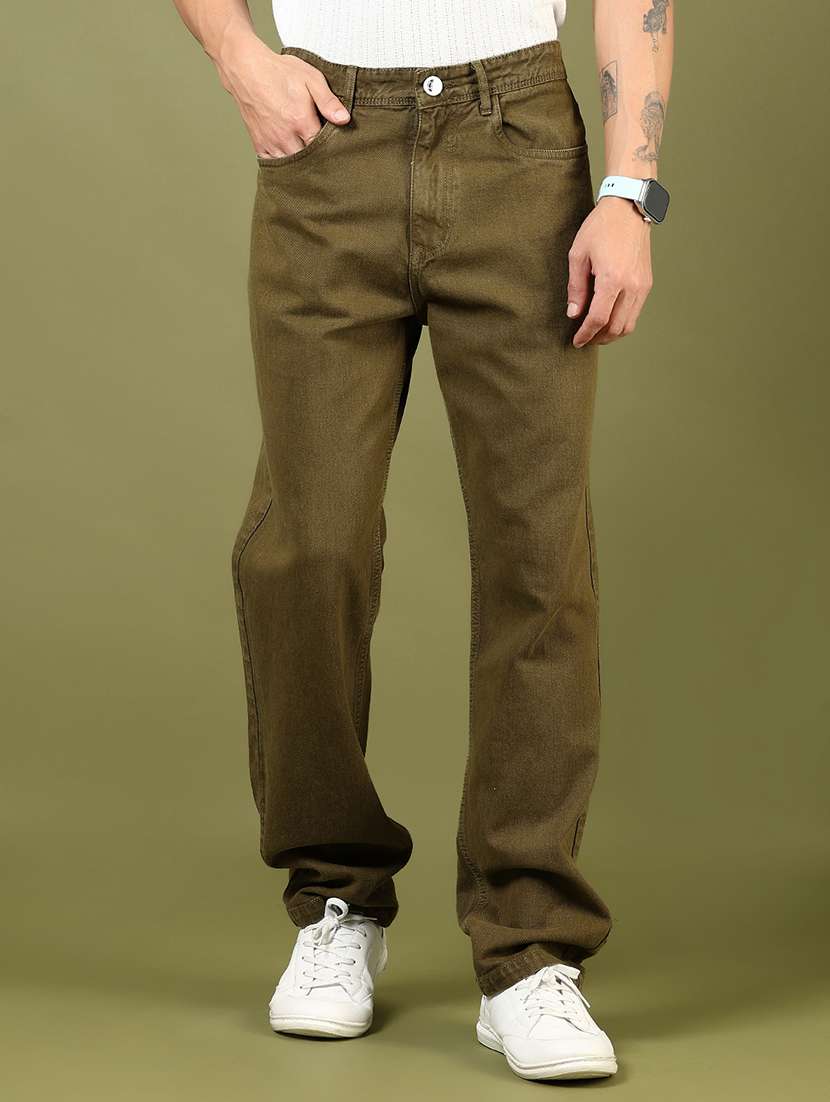 men solid mid rise full length denim jean - 21855146 -  Standard Image - 1