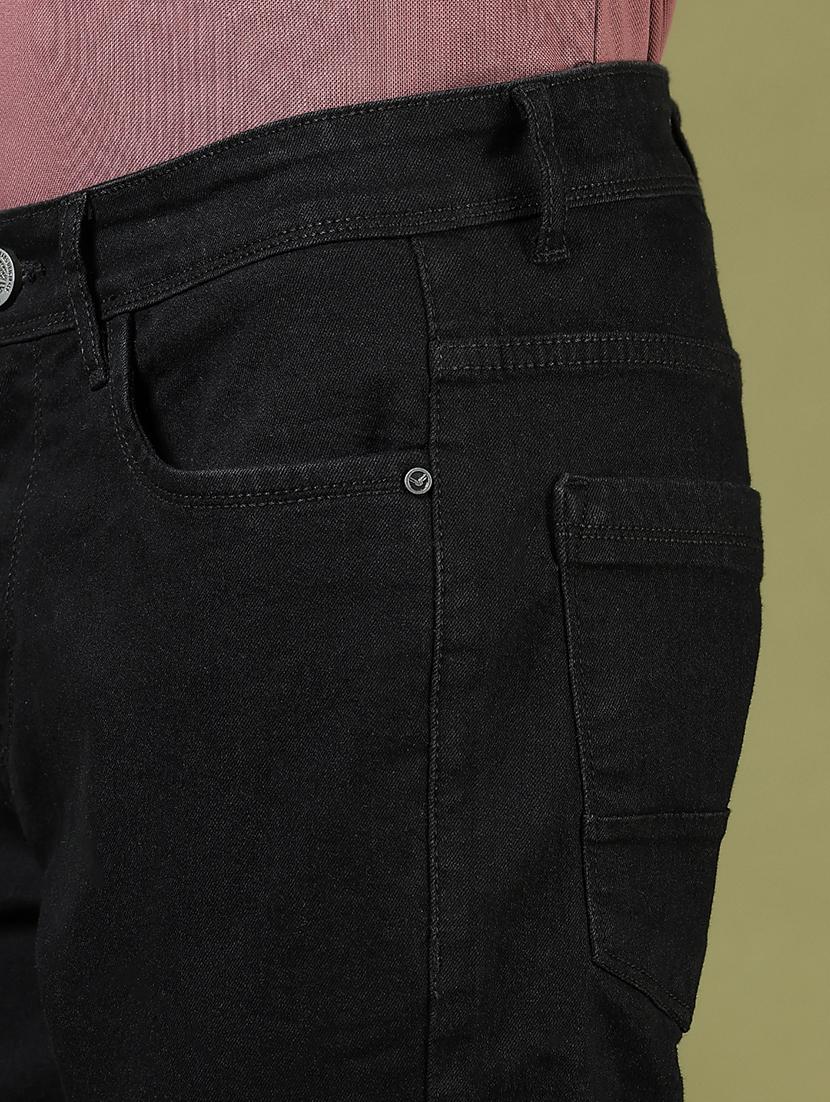 men solid mid rise full length jeans - 21855193 - Standard Image - 4