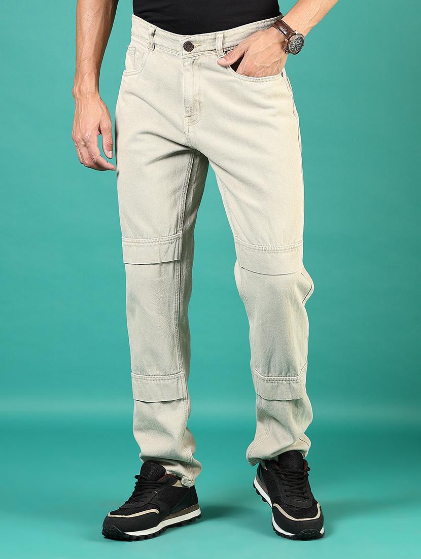 men solid mid rise full length jeans - 21855248 - Standard Image - 1