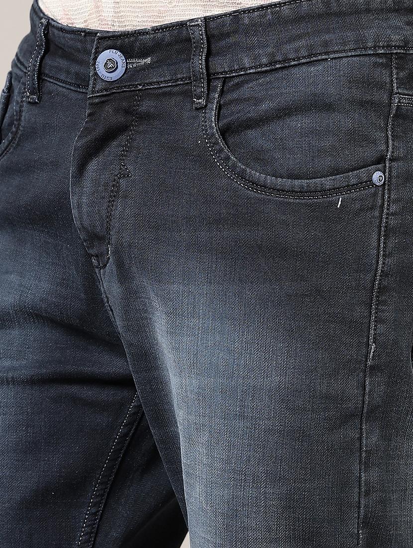 men washed mid rise full length denim jeans - 21855313 - Standard Image - 4