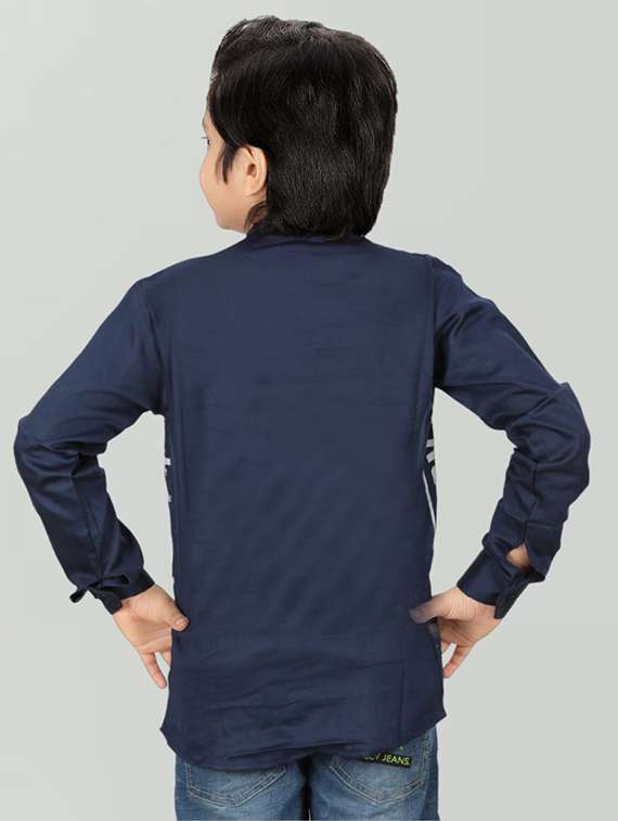 boys printed jacket with attached t-shirt - 21855410 -  Standard Image - 1