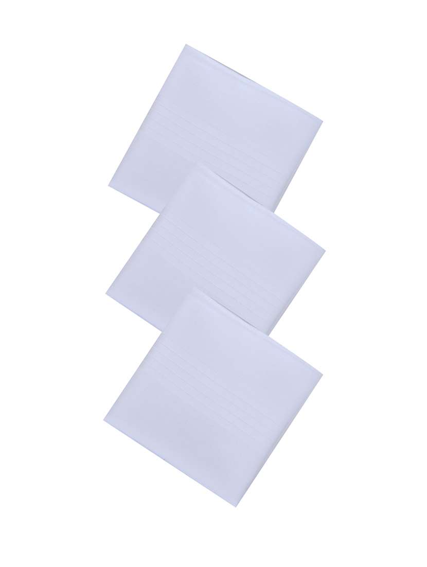 men white cotton combo handkerchief - 21855618 -  Standard Image - 1