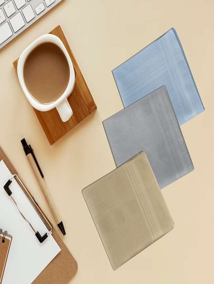 men cotton combo handkerchief - 21855630 -  Standard Image - 1