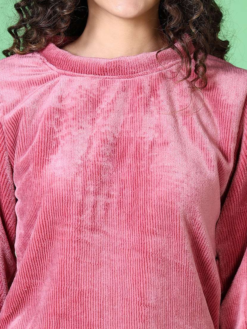 women solid nightwear pyjamaset - 21863064 -  Standard Image - 4