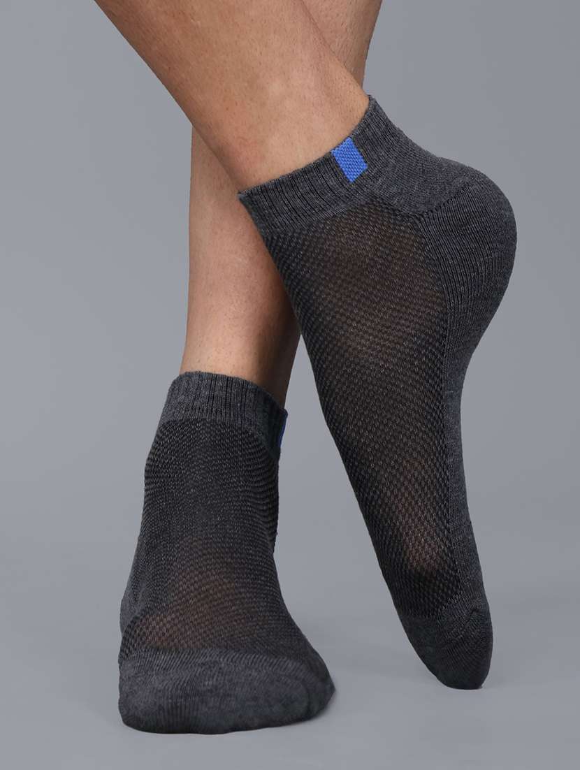 men pack of 3 ankle length sock - 21863545 -  Standard Image - 1