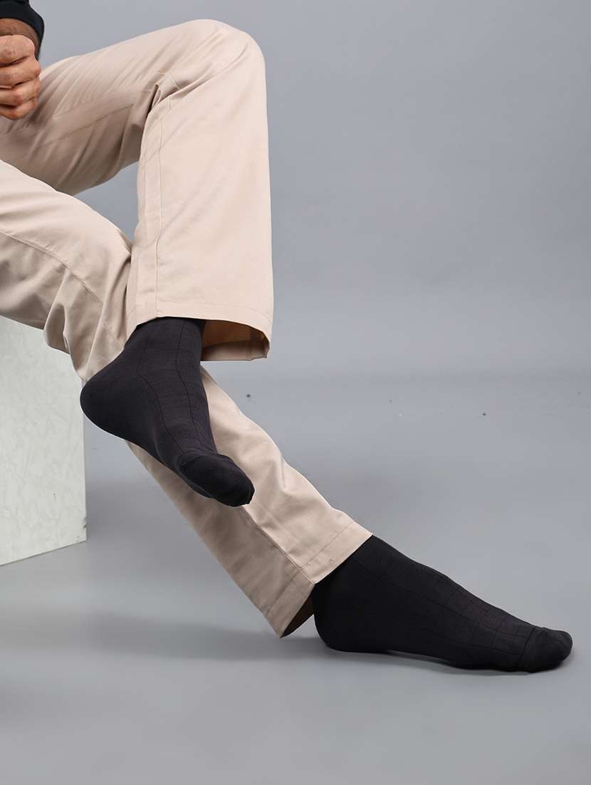 men pack of 3 above ankle length sock - 21863591 -  Standard Image - 4