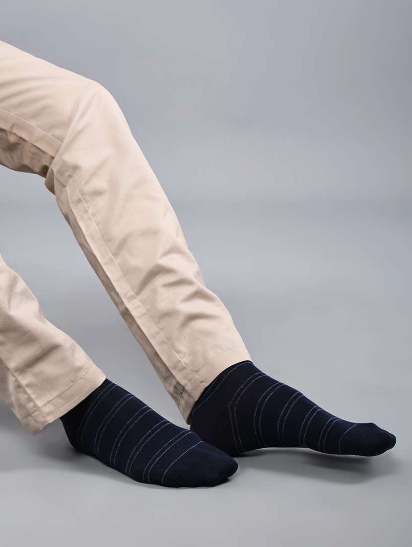 men pack of 3 above ankle length sock - 21863600 -  Standard Image - 4