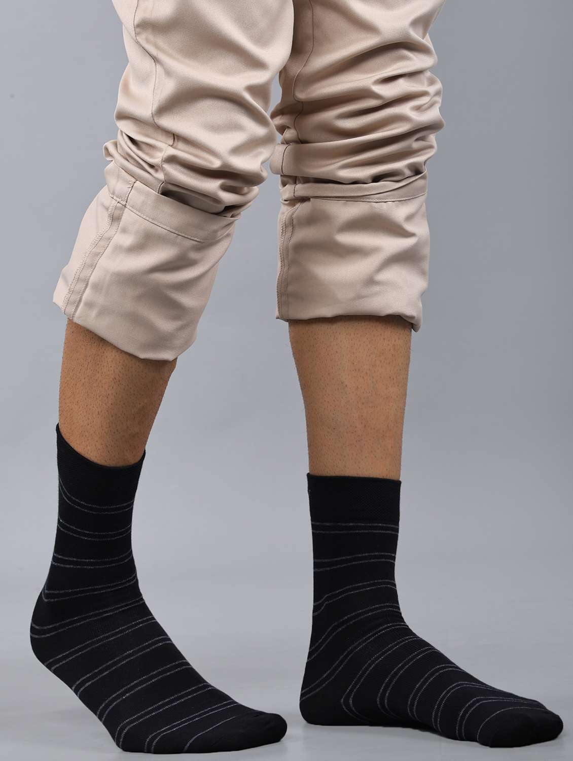 men pack of 3 above ankle length sock - 21863603 -  Standard Image - 1