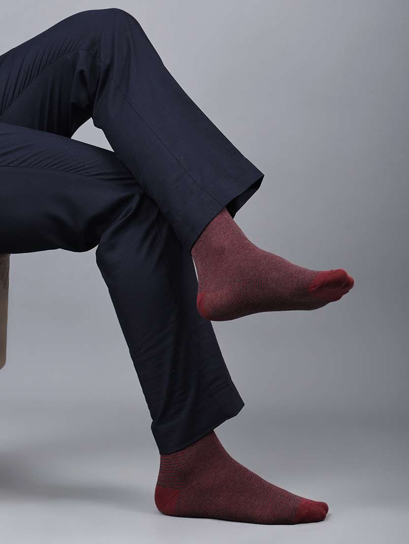 men pack of 3 above ankle length sock - 21863607 -  Standard Image - 4