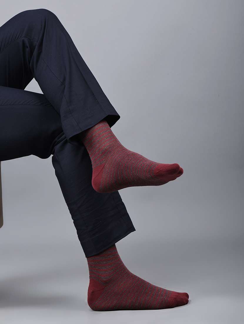 men pack of 3 above ankle length sock - 21863615 -  Standard Image - 4
