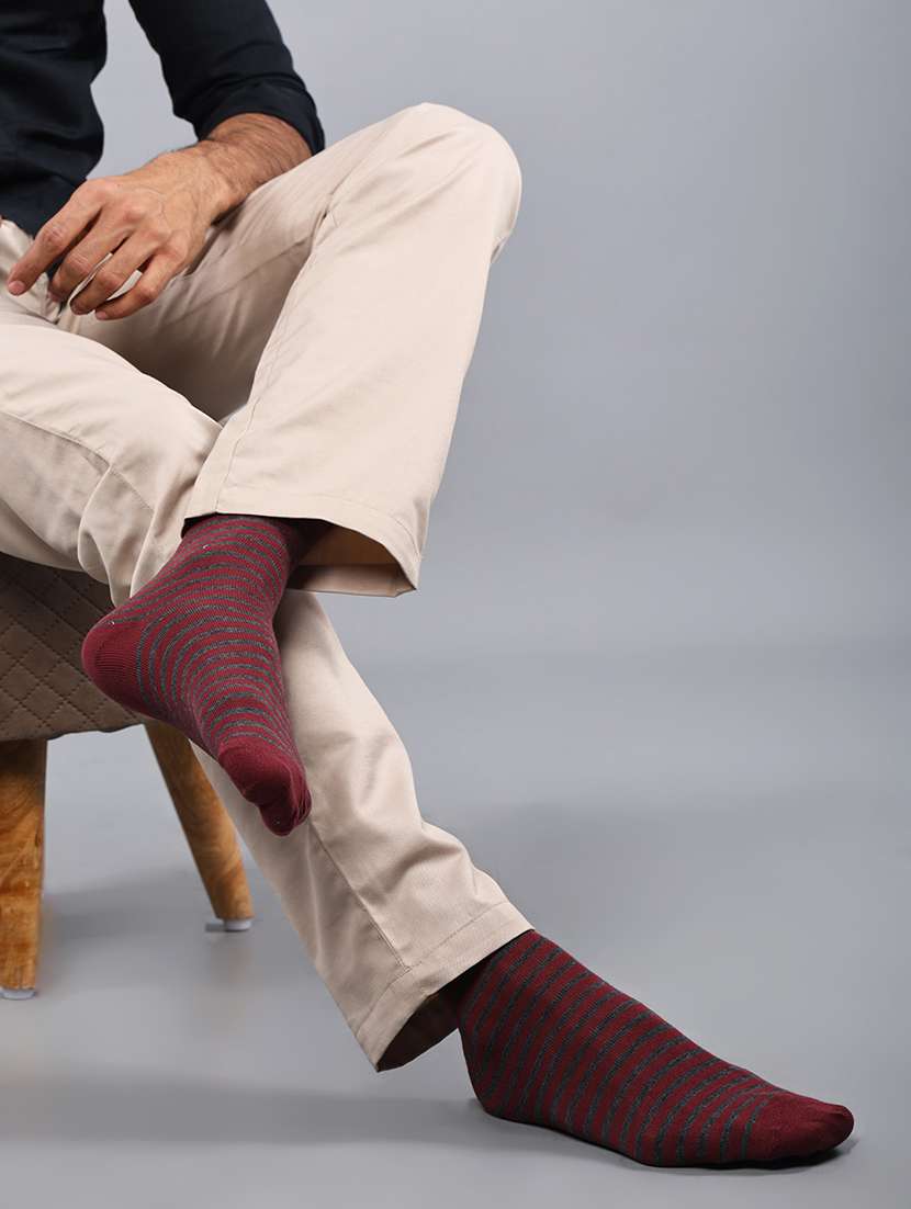 men pack of 3 above ankle length sock - 21863631 -  Standard Image - 4