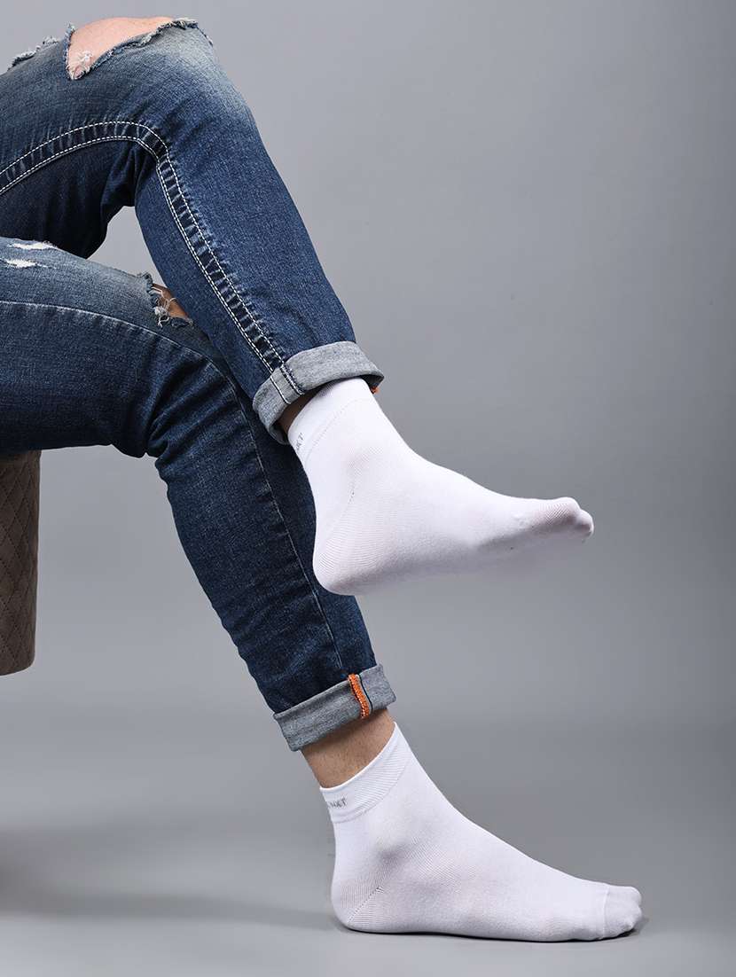 men pack of 3 ankle length sock - 21863649 -  Standard Image - 4