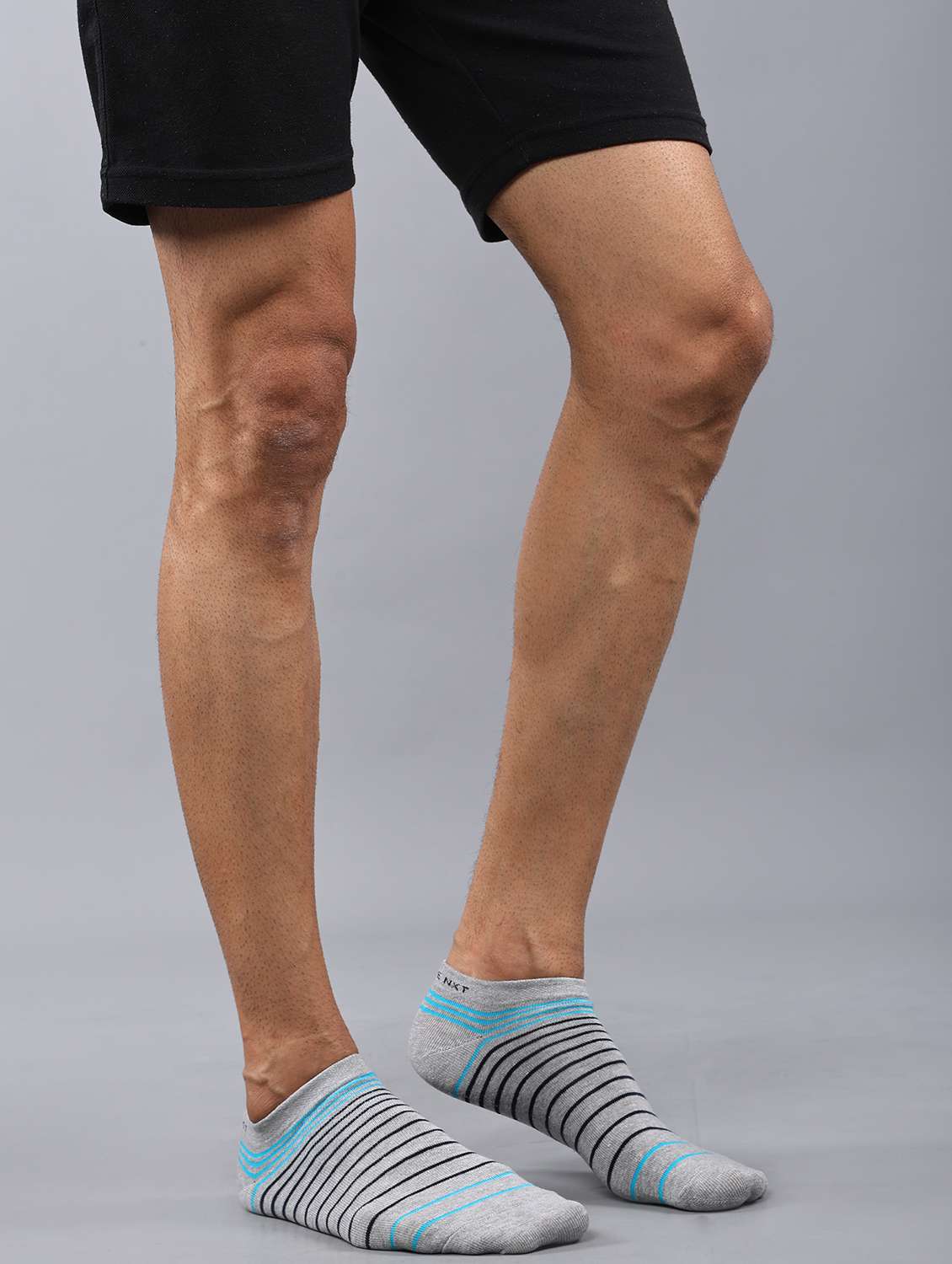 men pack of 3 striped ankle length sock - 21863718 -  Standard Image - 1