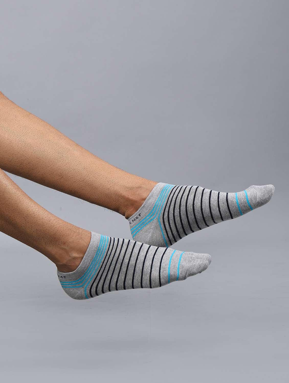 men pack of 3 striped ankle length sock - 21863718 -  Standard Image - 4