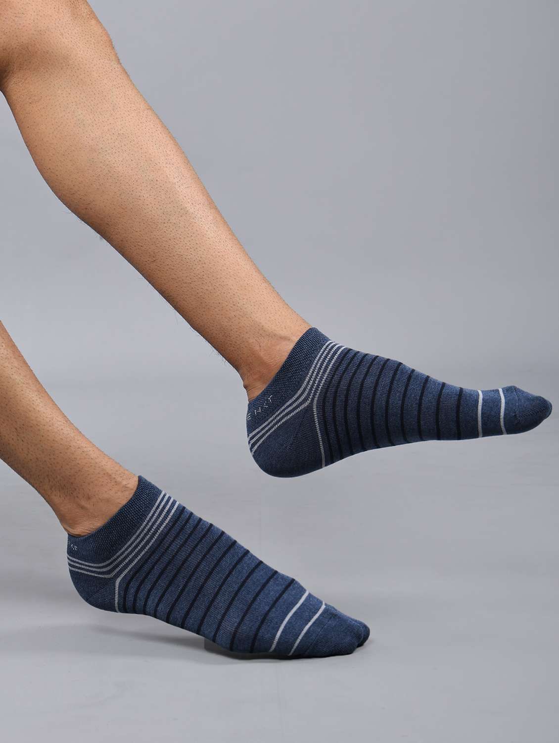 men pack of 3 striped ankle length sock - 21863724 -  Standard Image - 4