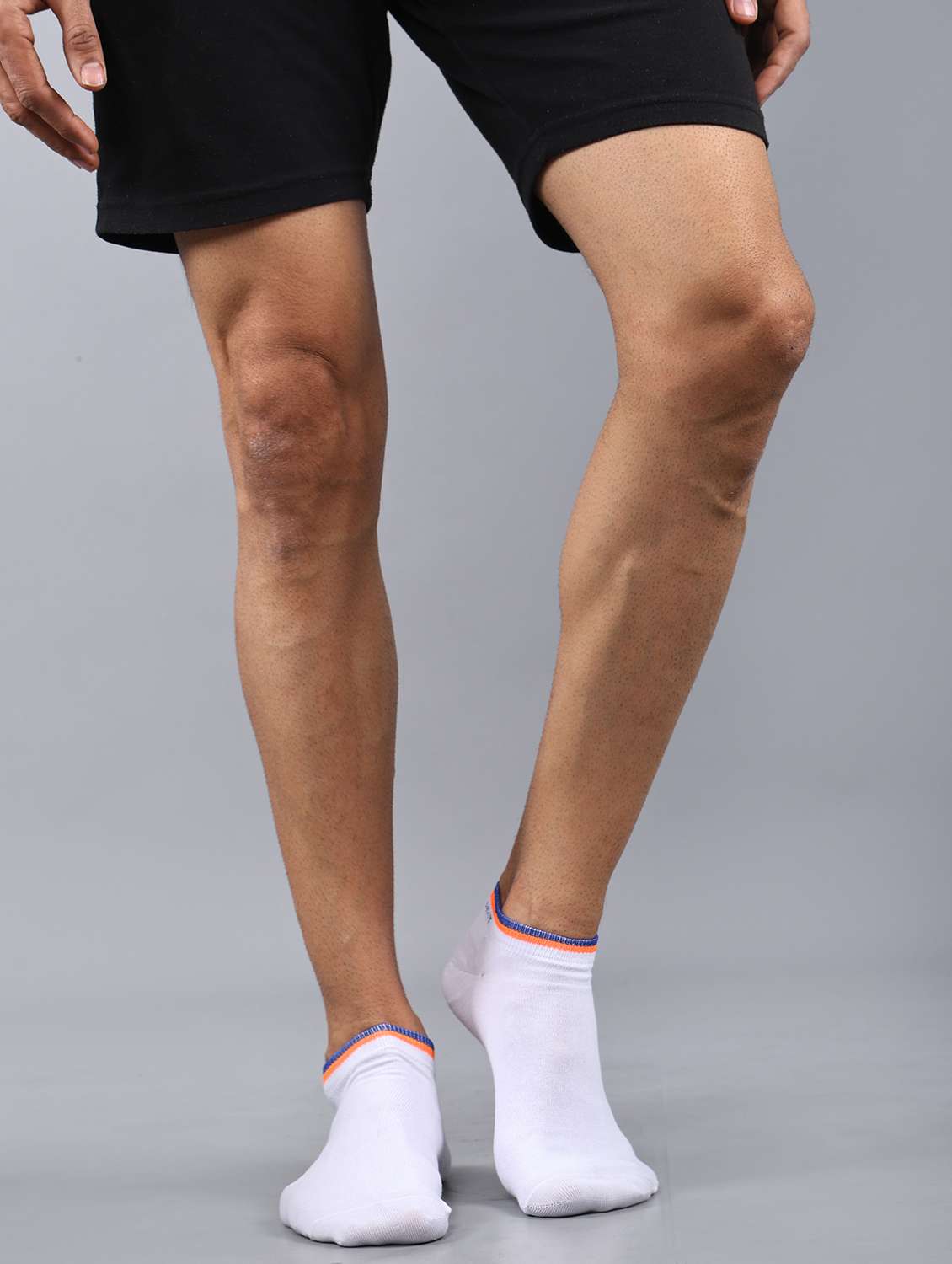 men pack of 3 solid ankle length socks - 21863737 -  Standard Image - 1