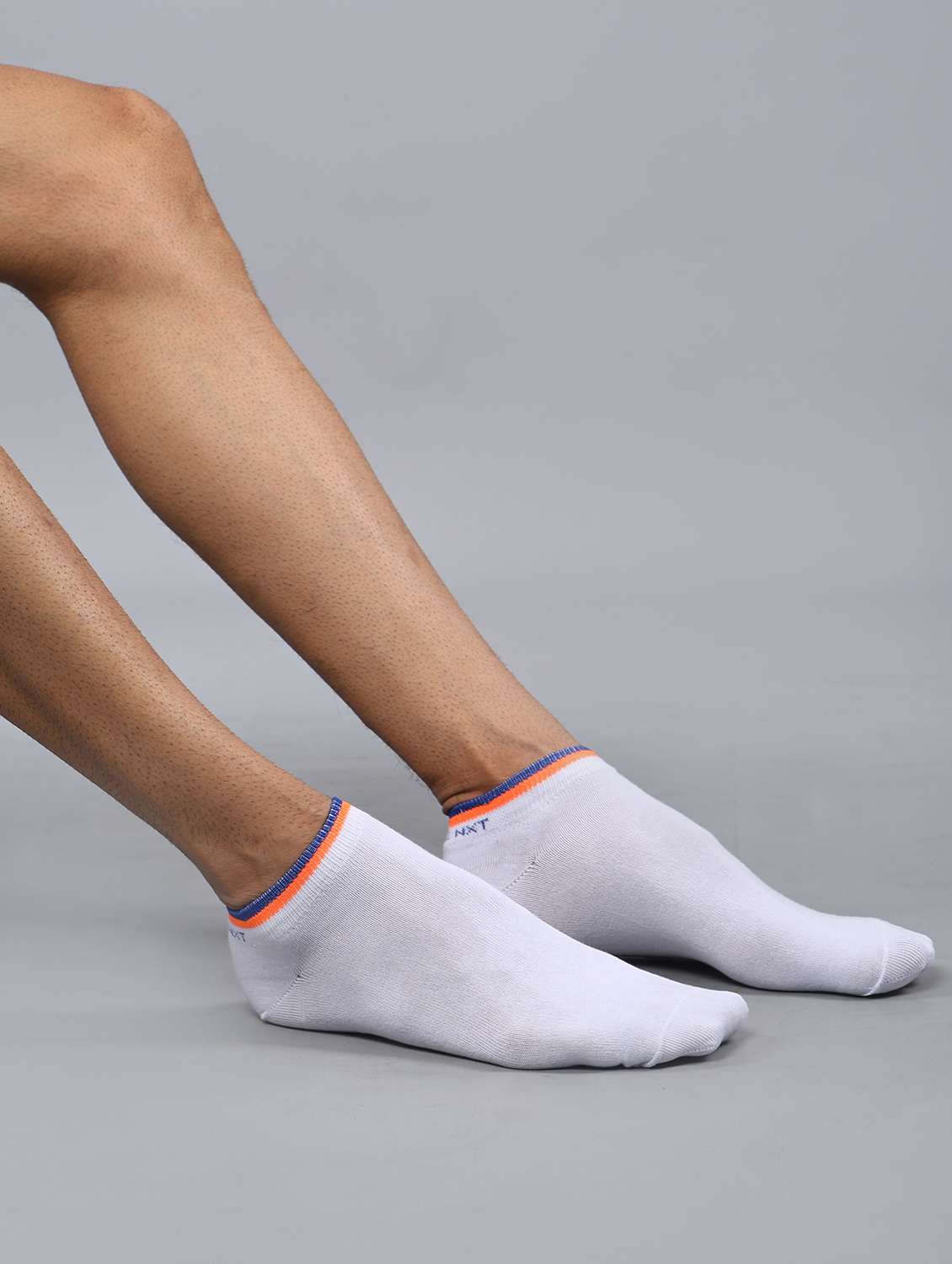 men pack of 3 solid ankle length socks - 21863737 -  Standard Image - 4