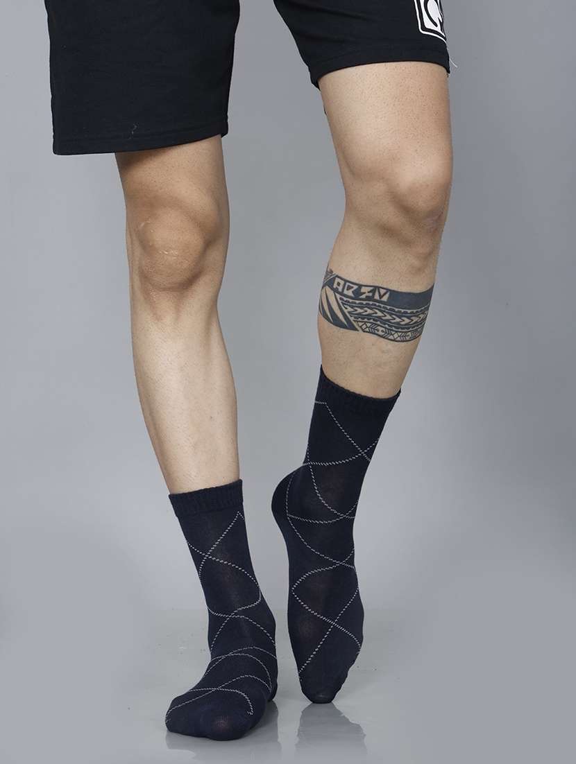 men pack of 8 above ankle length sock - 21863743 -  Standard Image - 1