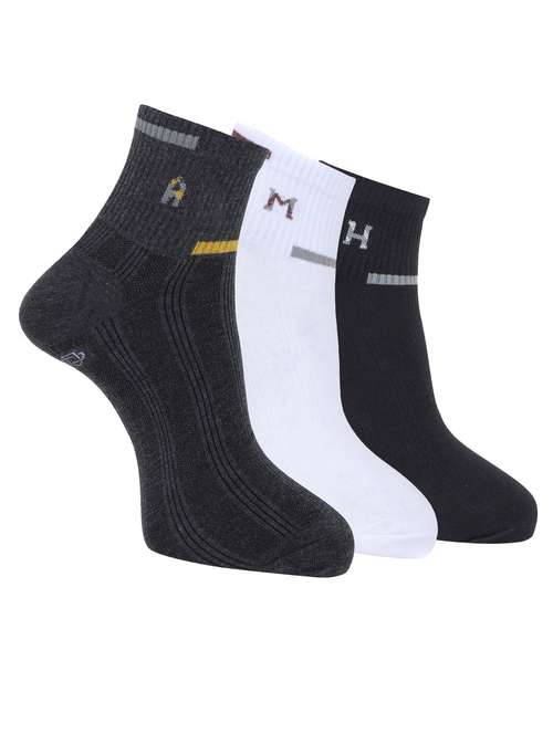 Men Pack Of 3 Ankle Length Sock
