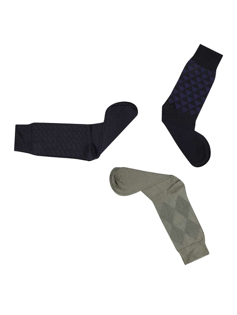 men pack of 3 above ankle length sock - 21863799 -  Standard Image - 4