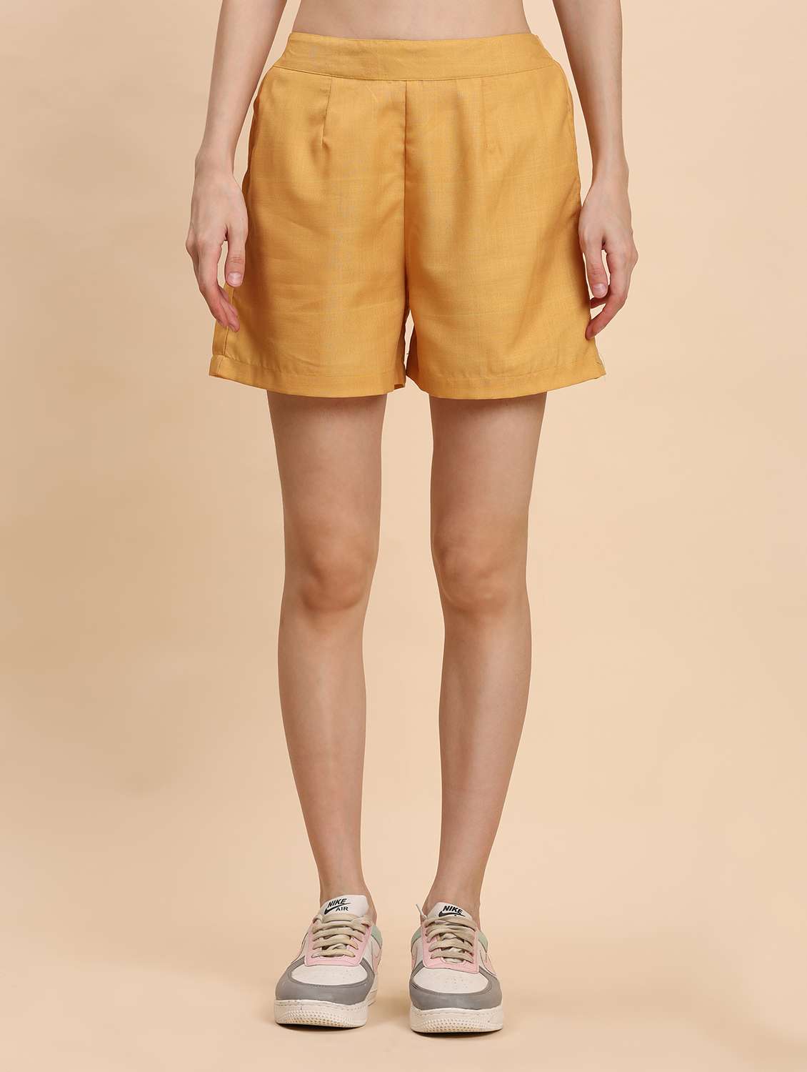 women printed shirt & shorts co-ord set - 21863879 - Standard Image - 6