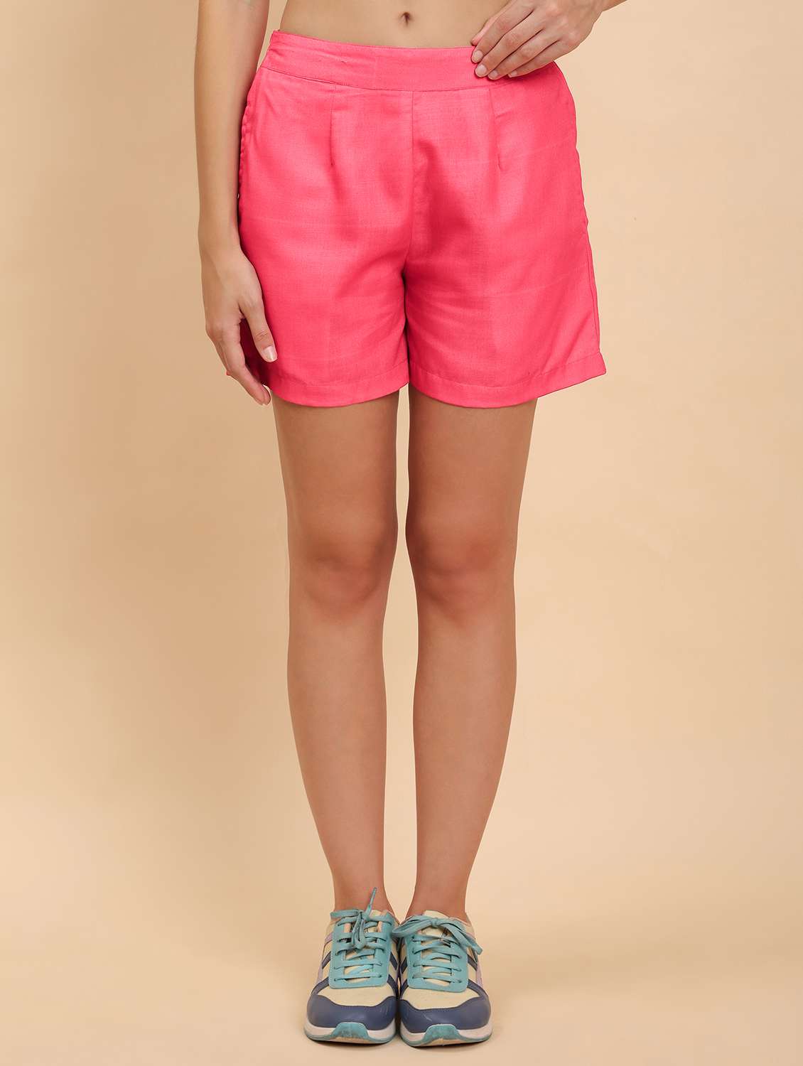 women printed shirt & shorts co-ord set - 21863883 - Standard Image - 6