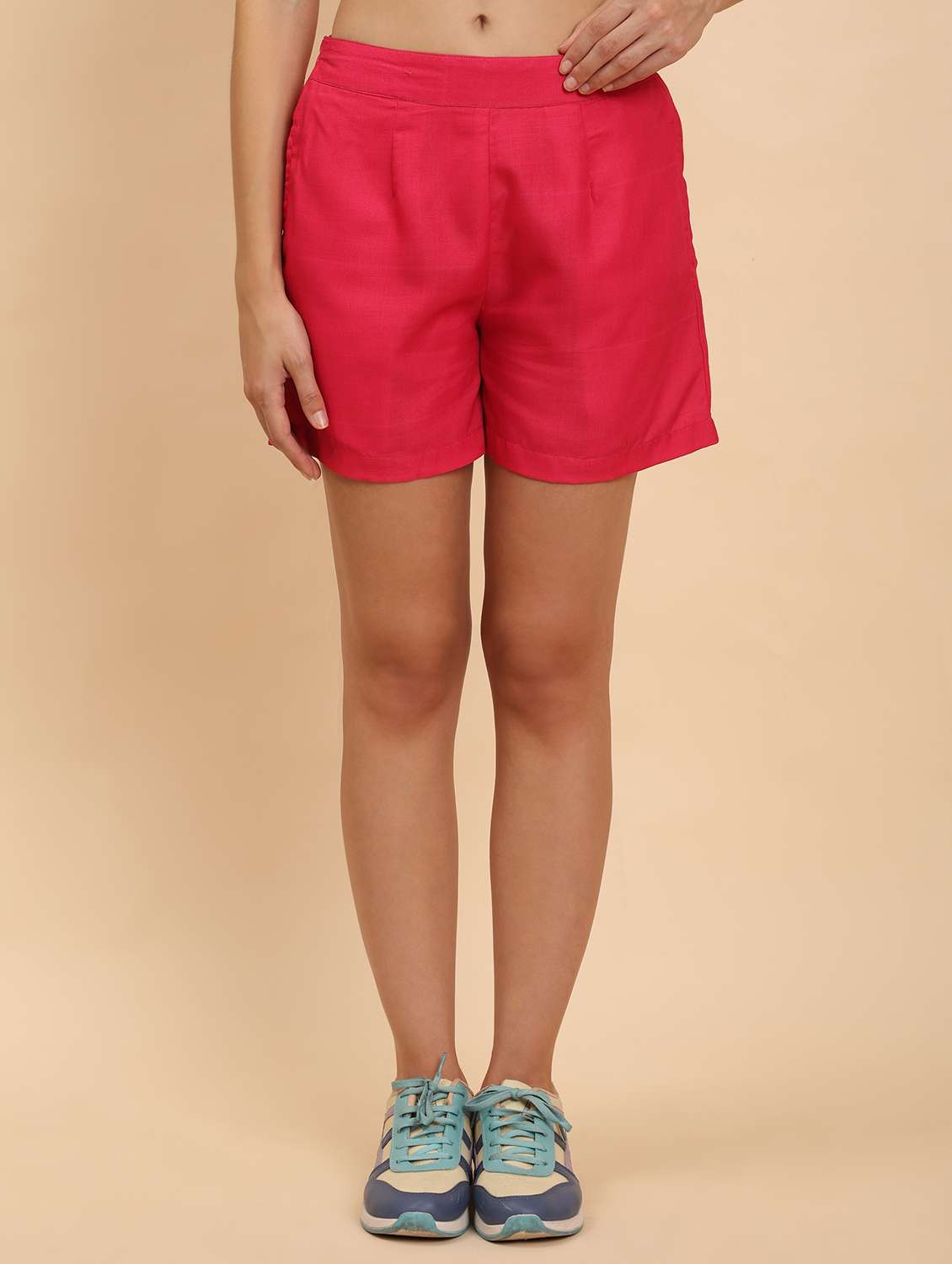 women printed shirt & shorts co-ord set - 21863884 - Standard Image - 6