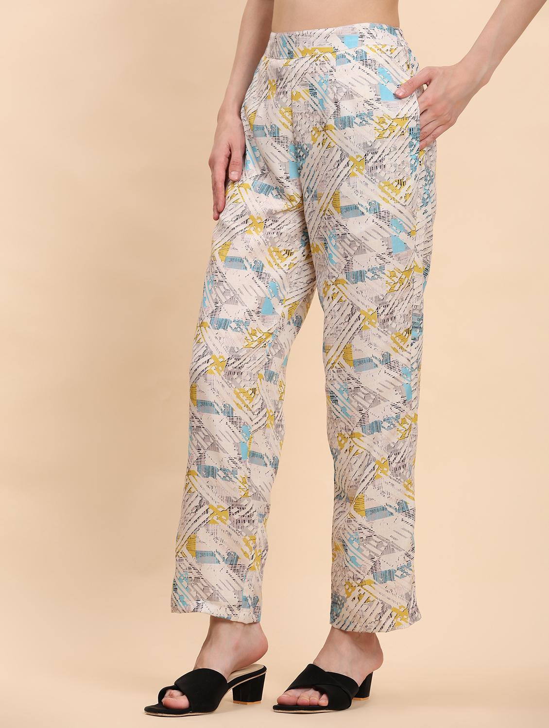 women printed ethnic co-ord set - 21863913 - Standard Image - 6