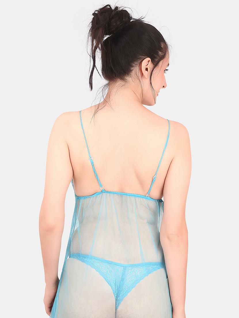 women shoulder strap lace babydoll - 21864041 - Standard Image - 4