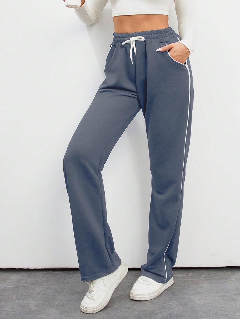 women high rise tapered track pant - 21864111 -  Standard Image - 1