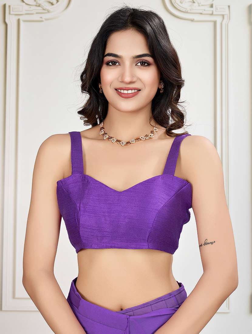 women ombre ready to wear saree with blouse - 21866038 -  Standard Image - 4