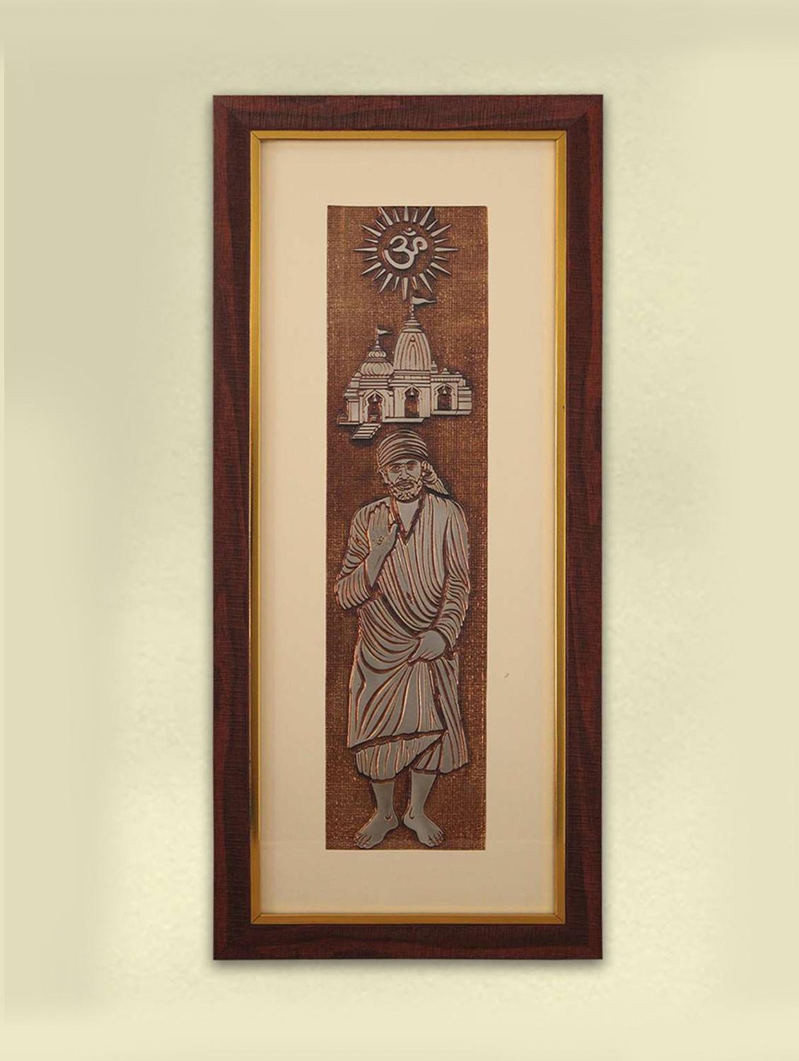 divine sai baba wall painting - 21866066 - Zoom Image - 0