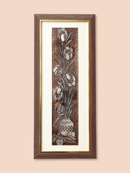 egyptian peony flower wall painting - 21866084 - Standard Image - 0