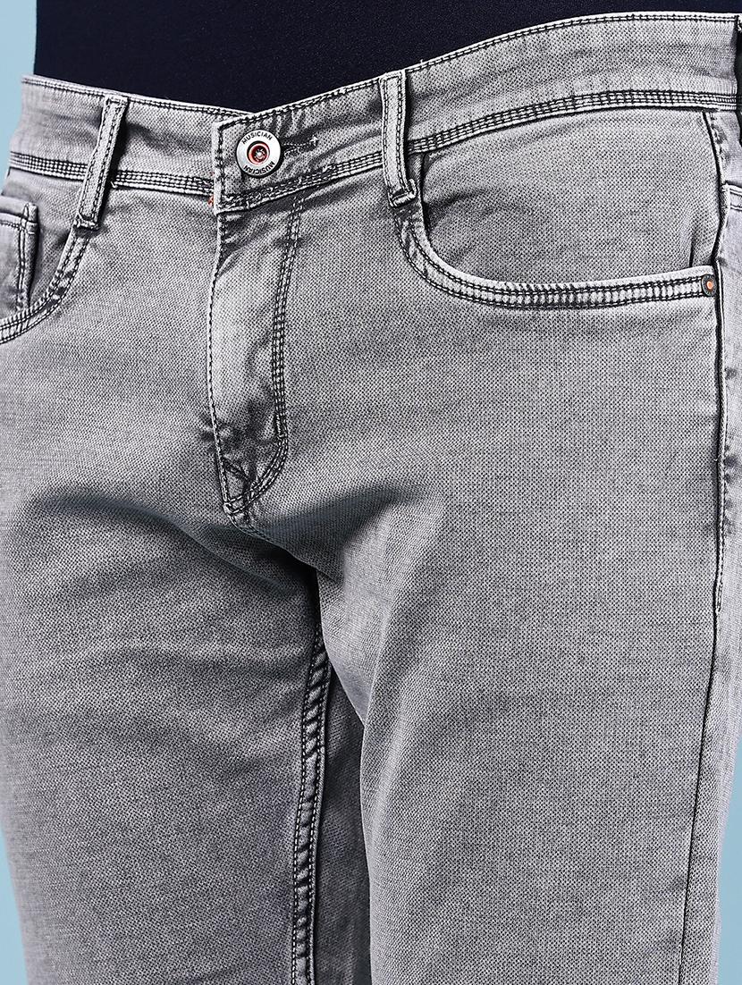 men solid mid rise slim fit jean - 21871382 - Standard Image - 4