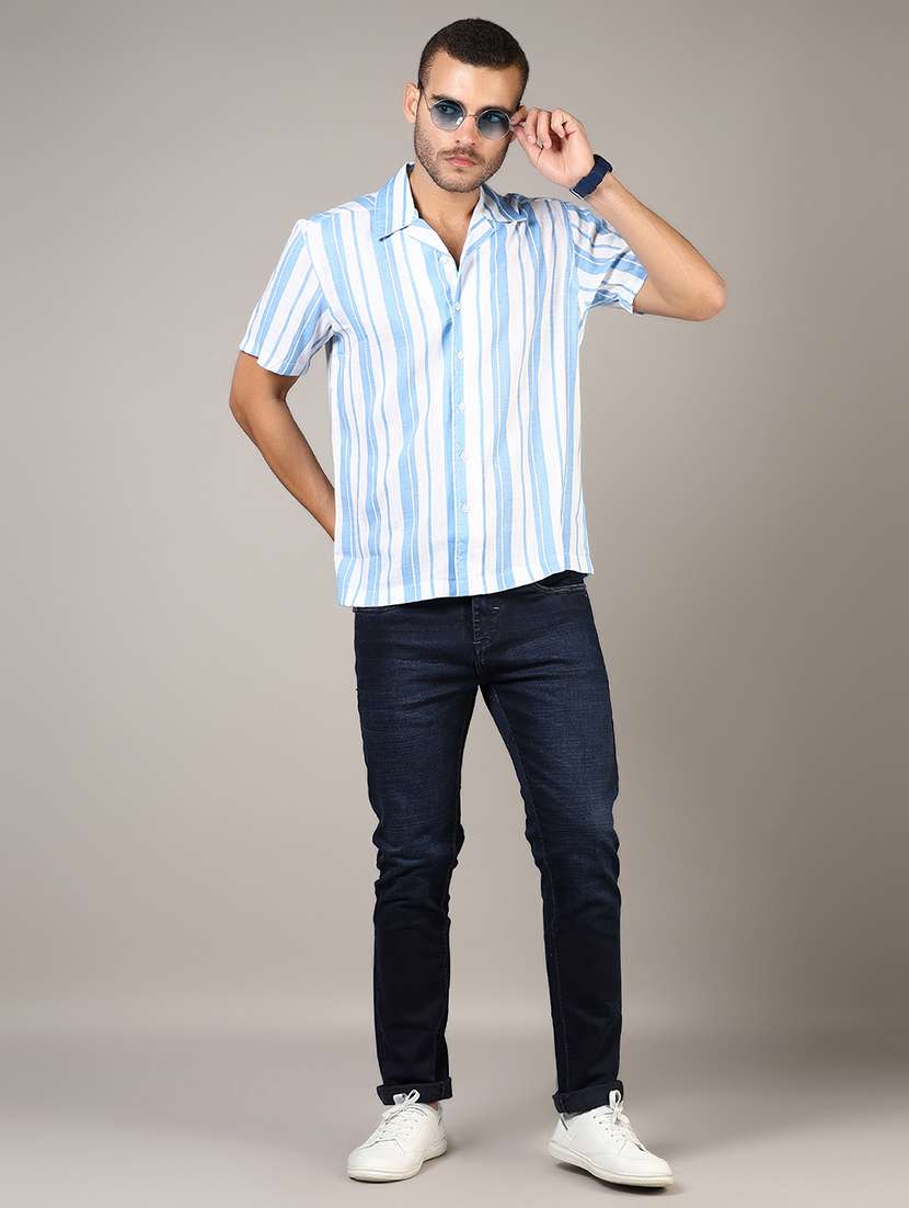 men solid mid rise slim fit jean - 21871941 - Standard Image - 4