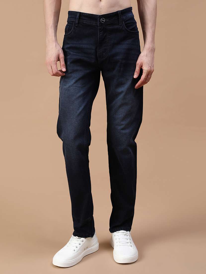 men washed mid rise full length jean - 21871951 -  Standard Image - 1