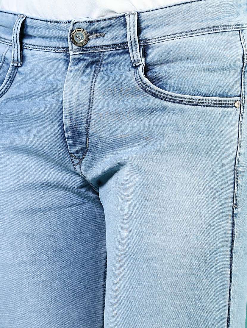 men washed mid rise full length jean - 21871991 -  Standard Image - 4