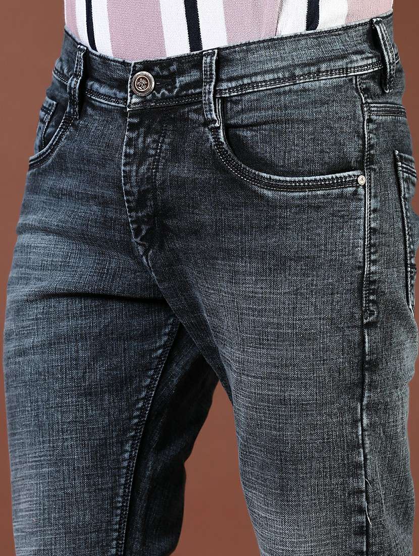 men washed mid rise full length jean - 21872055 -  Standard Image - 4