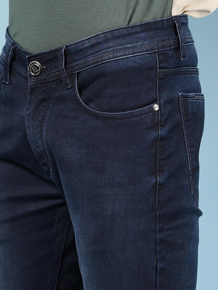 men solid mid rise slim fit jean - 21872181 - Standard Image - 4
