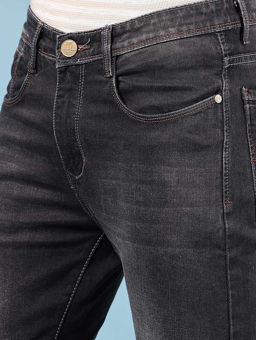 men solid mid rise skinny fit jean - 21872222 - Standard Image - 4