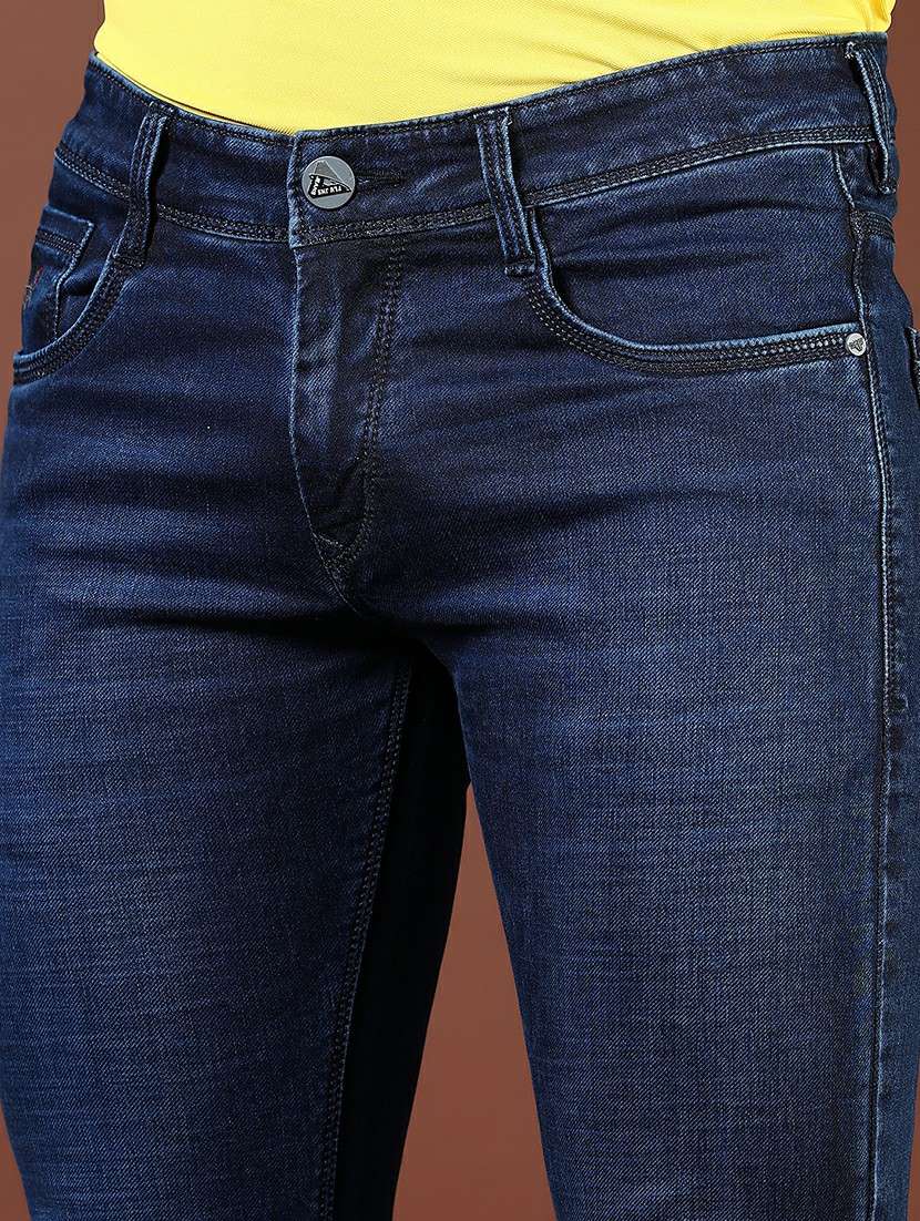 men washed mid rise full length jean - 21872369 -  Standard Image - 4