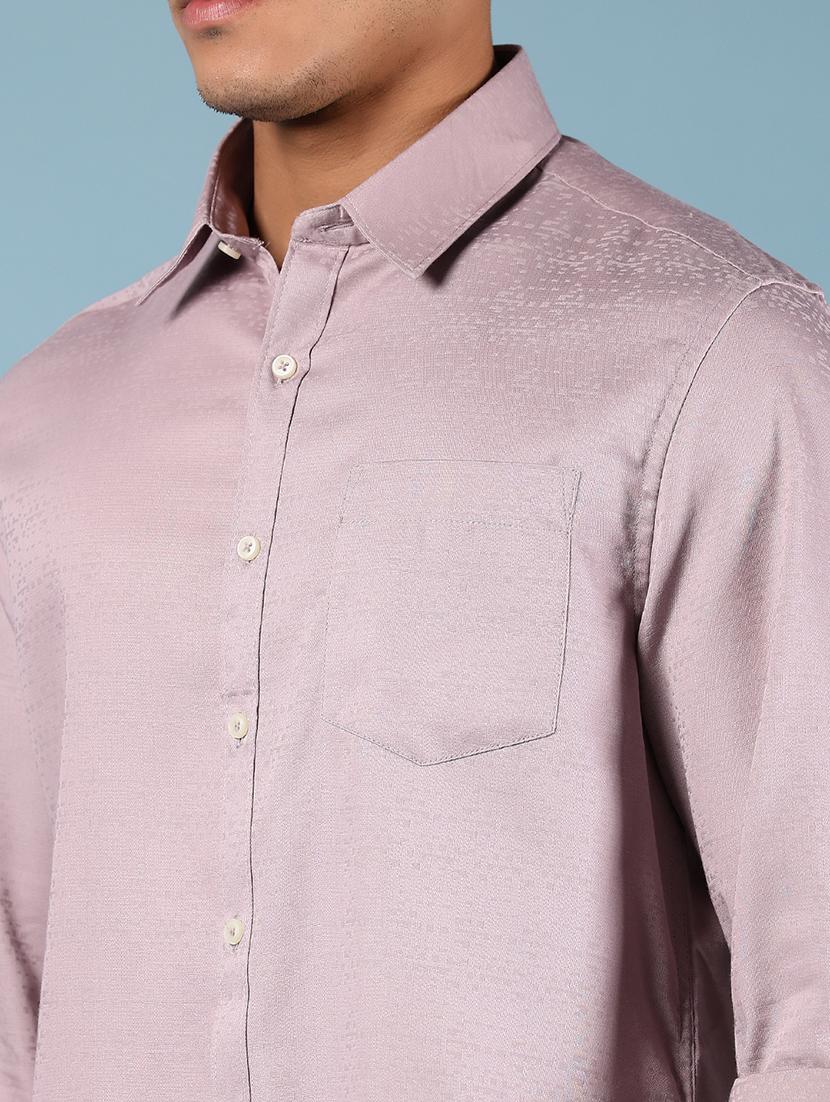 men solid collared long sleeve shirt - 21872739 - Standard Image - 4