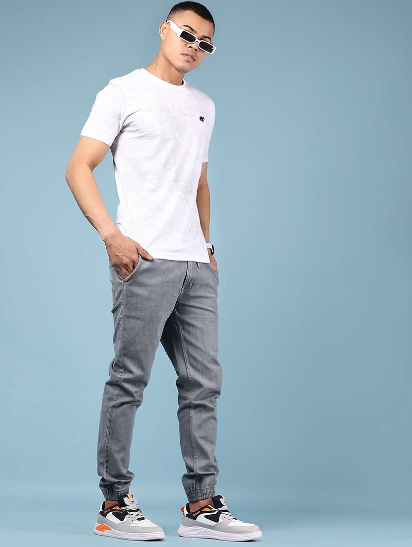 men printed short sleeve slim fit t-shirt - 21872831 - Standard Image - 4