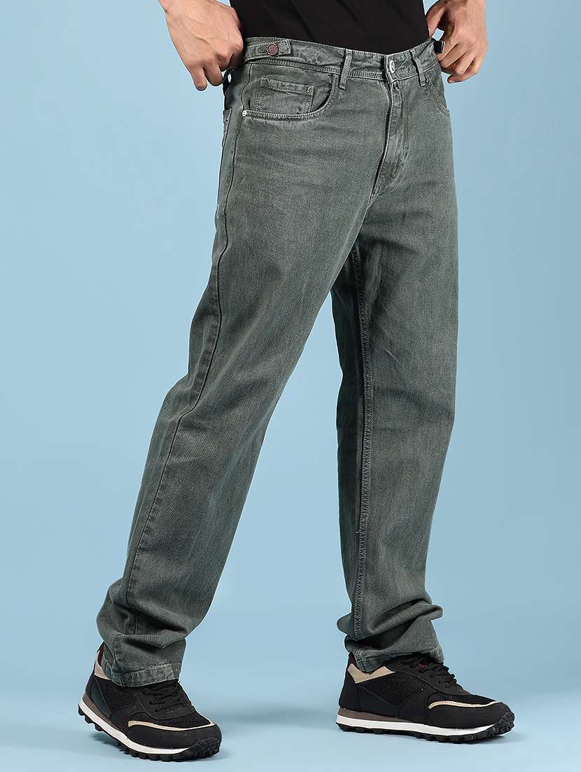 men solid mid rise relaxed fit jean - 21872852 -  Standard Image - 1