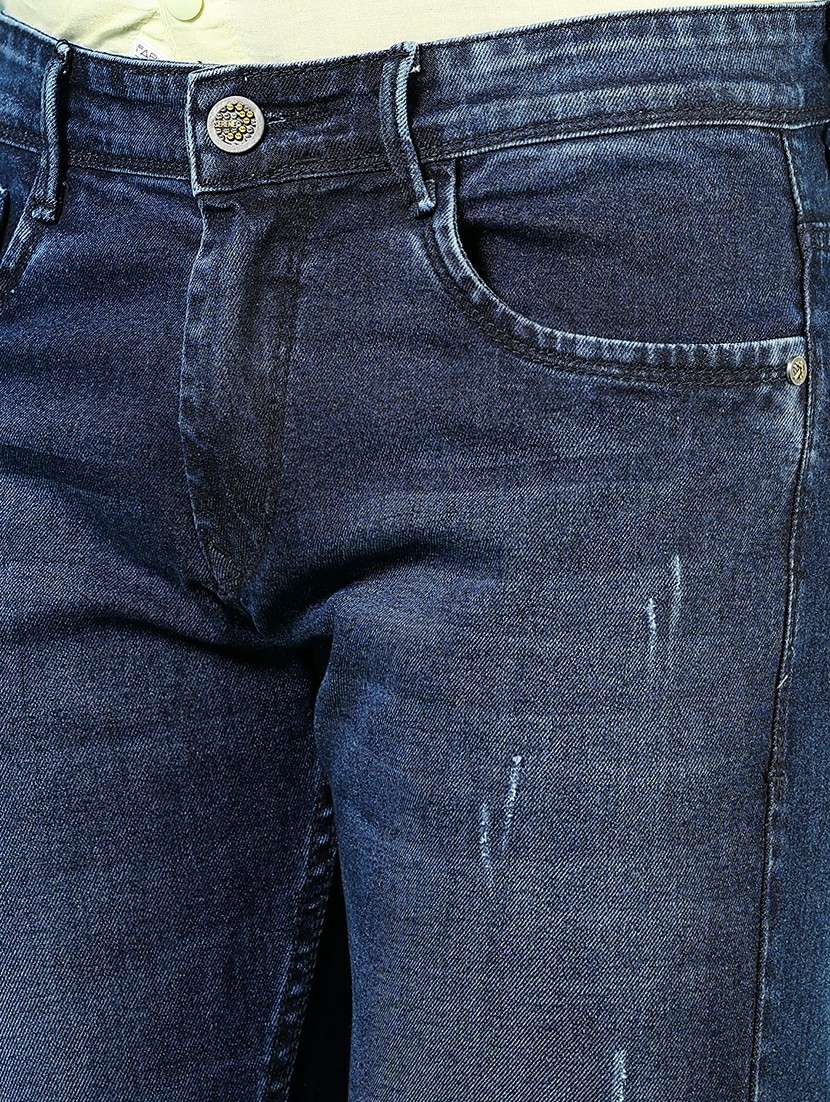 men distress mid rise full length jean - 21873161 -  Standard Image - 4