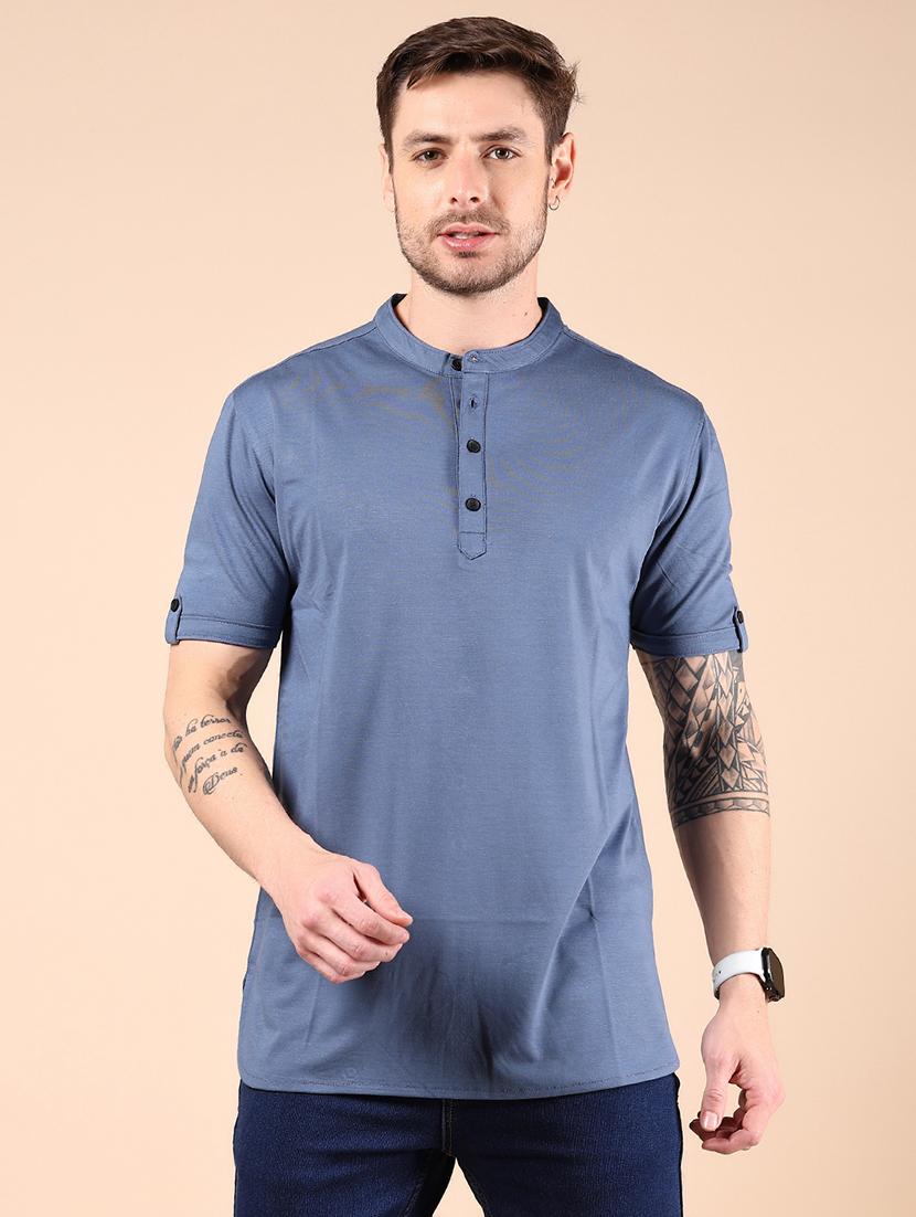 men solid short sleeve regular fit t-shirt - 21873548 -  Standard Image - 1