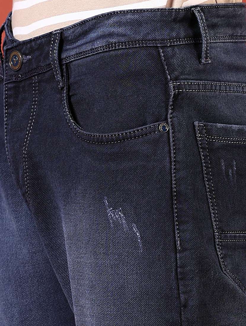 men washed mid rise full length jean - 21873593 -  Standard Image - 4